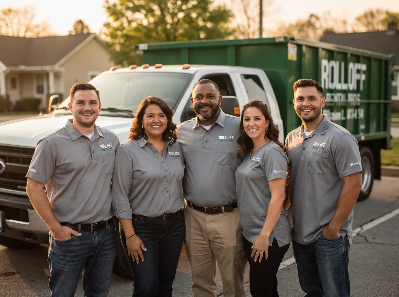 Roll Off Dumpster Rental company in Bisbee, ND